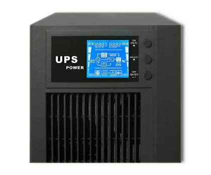 UPS (zasilacz awaryjny) Qoltec Monolith (3000VA/2400W, PL, Schuko, IEC, USB, LCD)